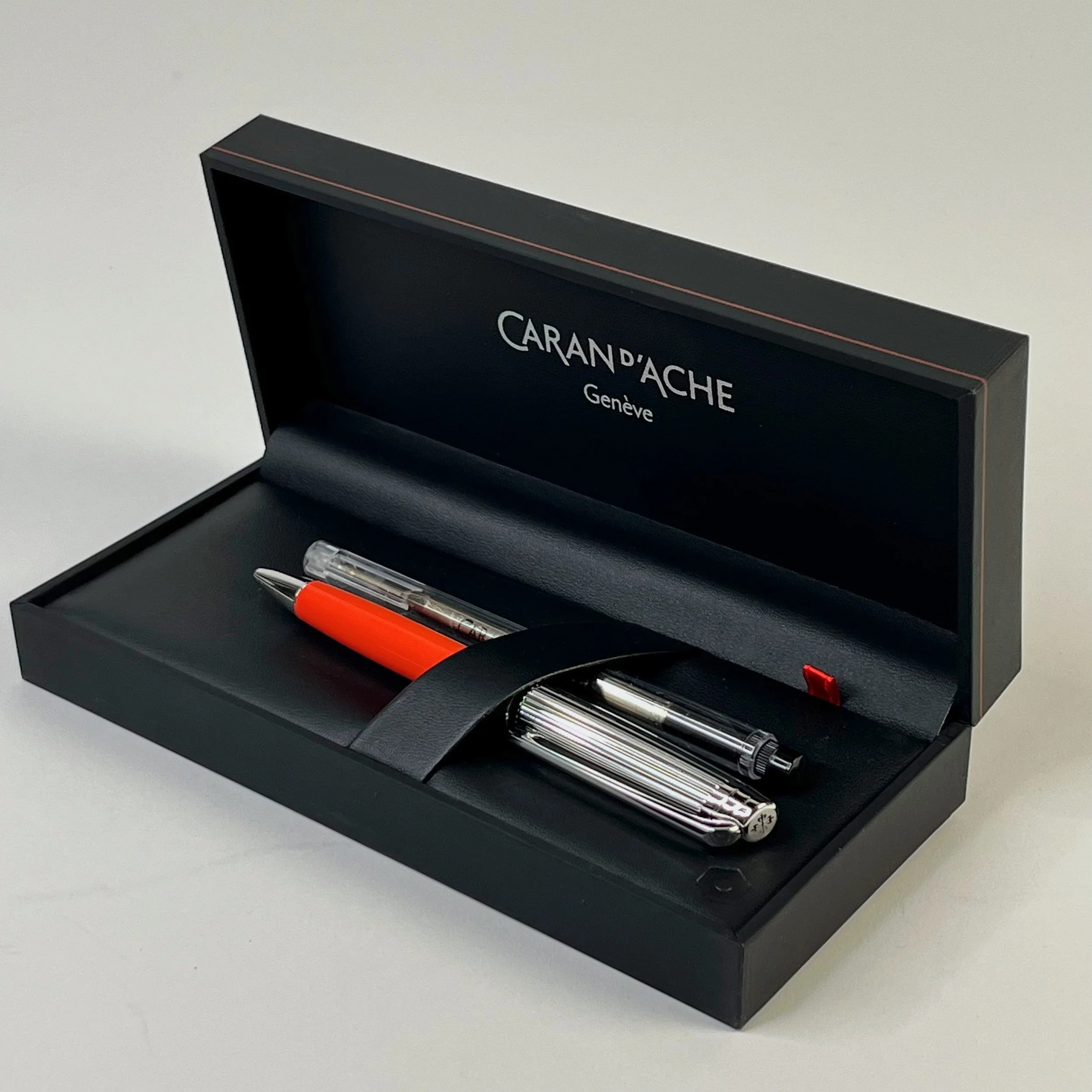 Patek Philippe x Caran d'Ache Orange Ballpoint Pen with
